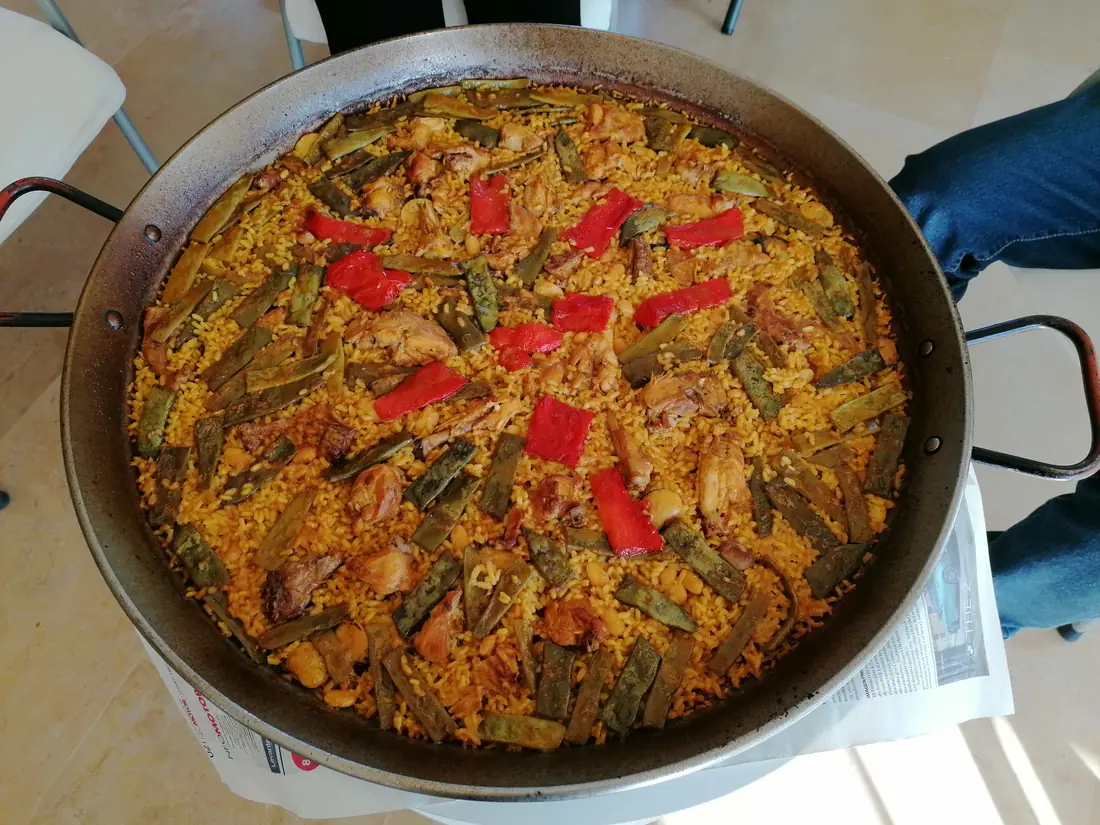 Arroz de verduras y setas
