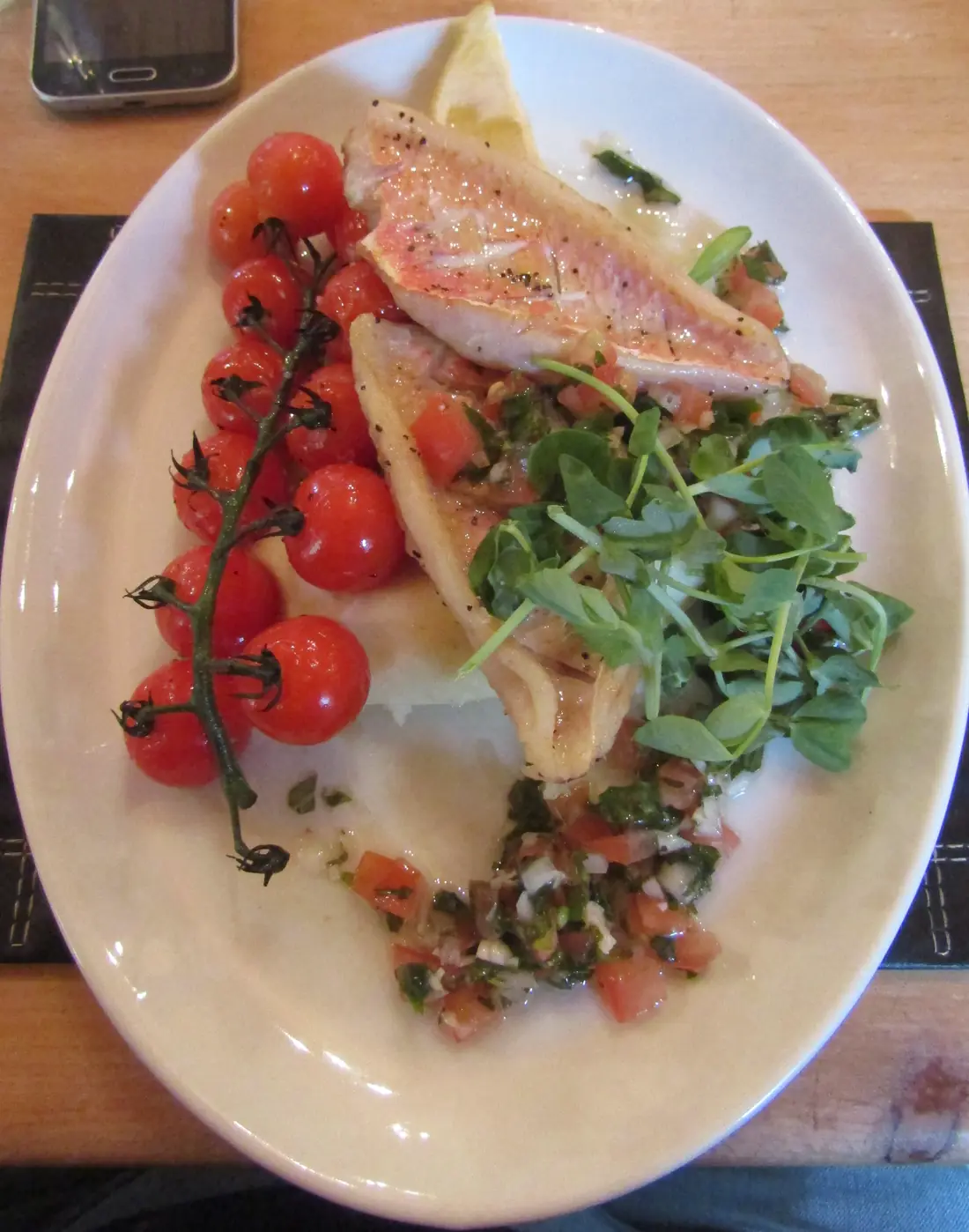 Salmonete en escabeche suave